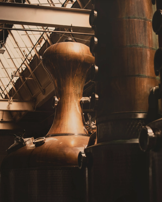 Image of the distilling process of Sotol